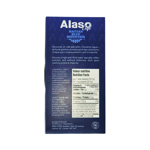 Alaso - Café haitian blue (10 Capsules Nespresso)