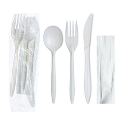 ENSEMBLE USTENSILES BLANC C-F-CS-N  500/CS