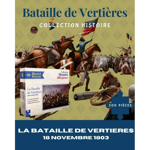 Haiti Puzzle/Haitian History Collection - La Bataille de Vertières/200 pièces