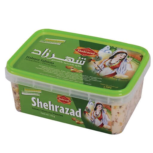 Shehrazad Halva Chamia Pistachios 350g Damesara