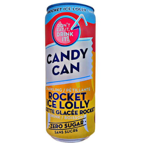 Candy Can Sucette Glacé Rocket 330ml