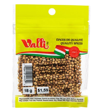 Délices - Whole coriander seeds 18g