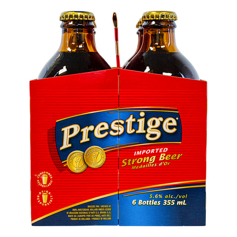 Prestige - Bière dorée de type Lager 6x355ml (incluse la consinge)