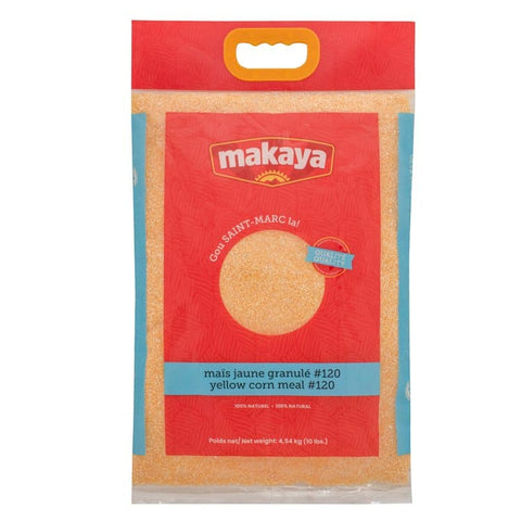 Makaya - Granulated yellow corn #120 (10lbs)